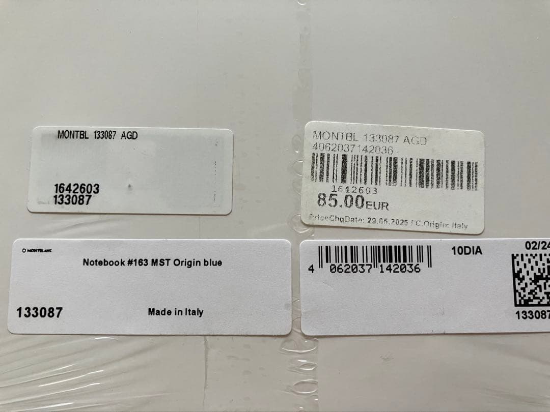 【新品未開封】モンブランNotebook #163