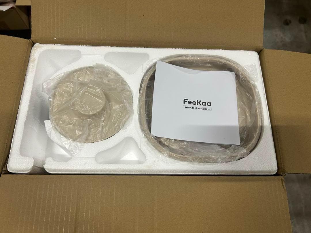 【開封済 未使用品】FeeKaa 多機能ボトルウォーマー ミルクウォーマー　緑白