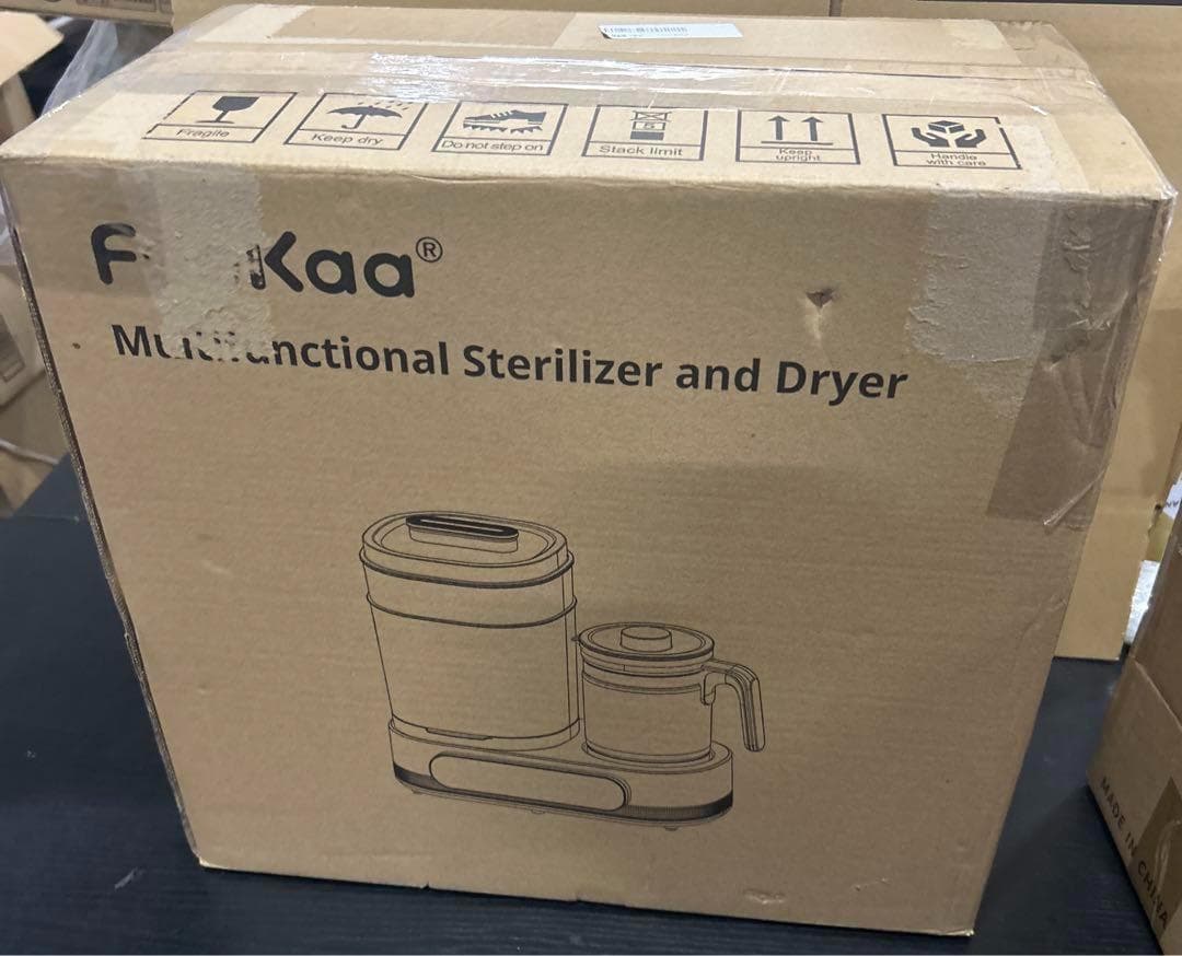 【開封済 未使用品】FeeKaa 多機能ボトルウォーマー ミルクウォーマー　緑白