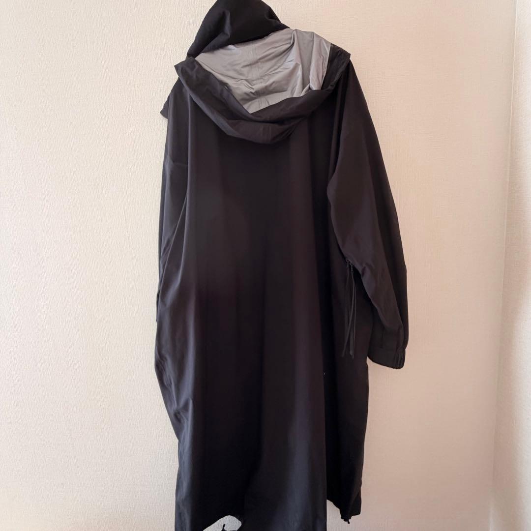 HYKE PERTEX ブラック モッズコート XL