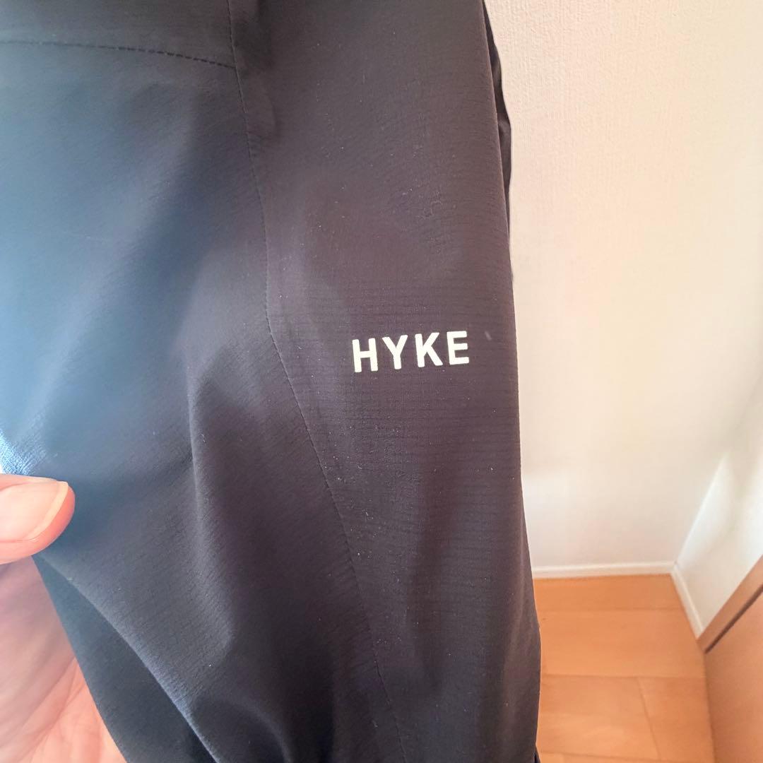 HYKE PERTEX ブラック モッズコート XL