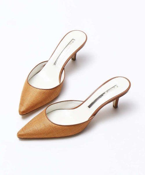 【6/1】＜ラフィア＞BALDAN ミュール 36