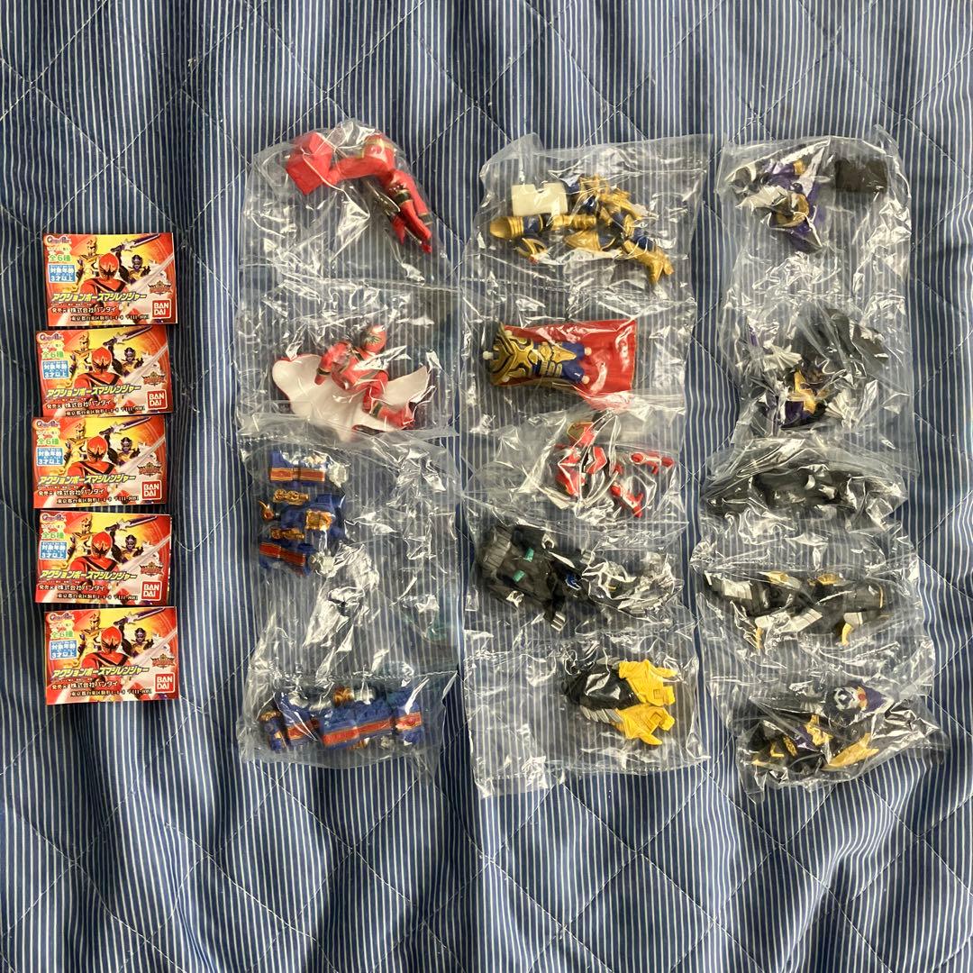 魔法戦隊マジレンジャー　HG ガチャ　セット