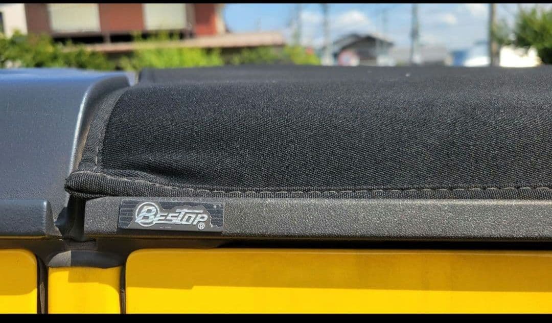 ベストップ サンライダー ジープ JL ラングラー ブラックツイル 訳あり