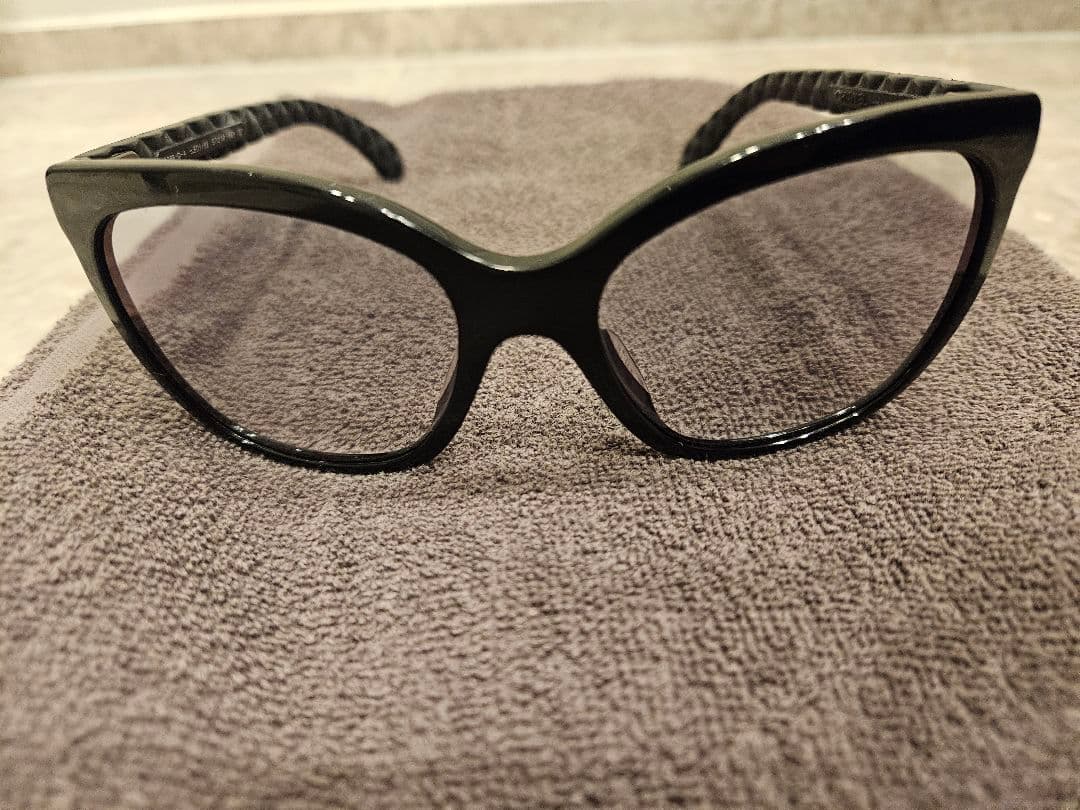 CHANEL シャネル サングラス ブラックフレーム マトラッセ ココマーク