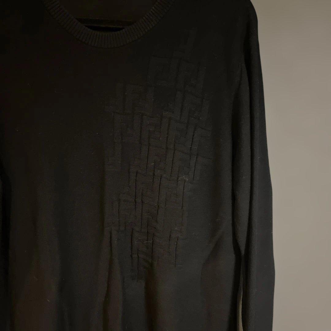 3*9様 FENDI ニット　コットン　50 黒