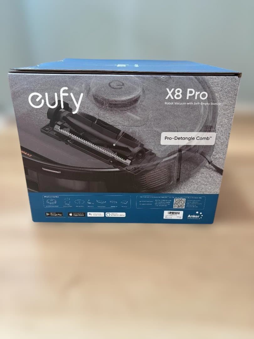 新品未開封 eufy X8 Pro ロボット掃除機 自動ゴミ収集ステーション付き