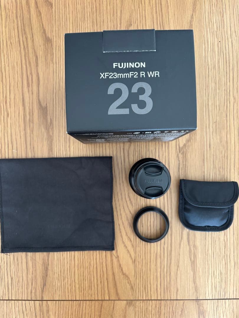 「tai」美品Fujifilm XF23mmF2 R WR レンズ(フード