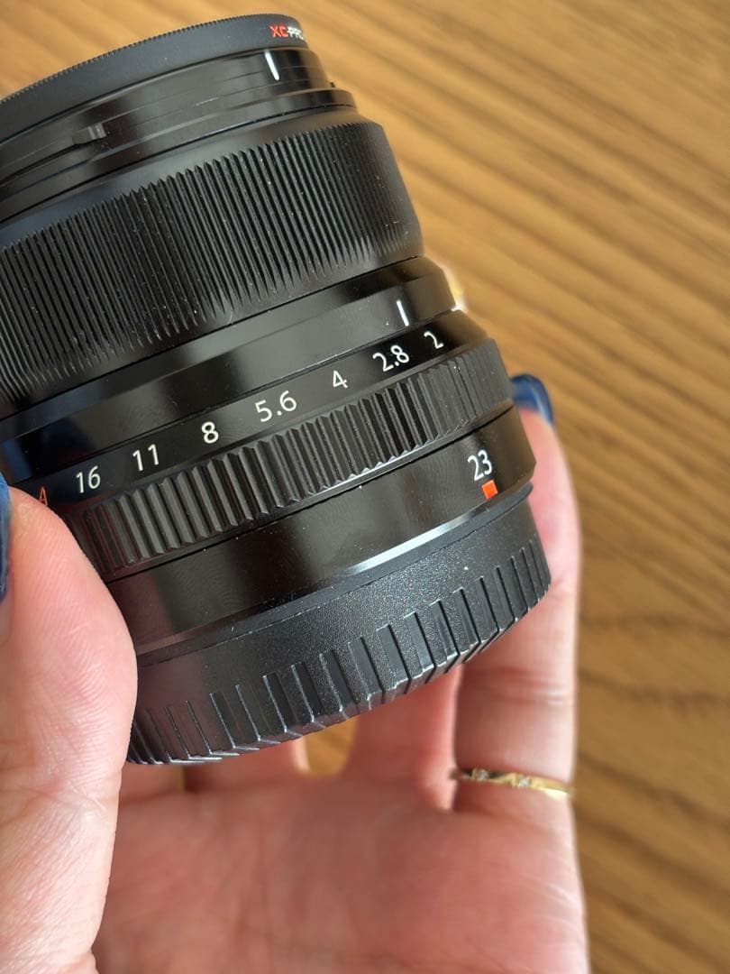 「tai」美品Fujifilm XF23mmF2 R WR レンズ(フード