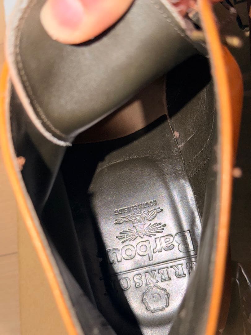 グレンソン×バブアーコラボブーツ