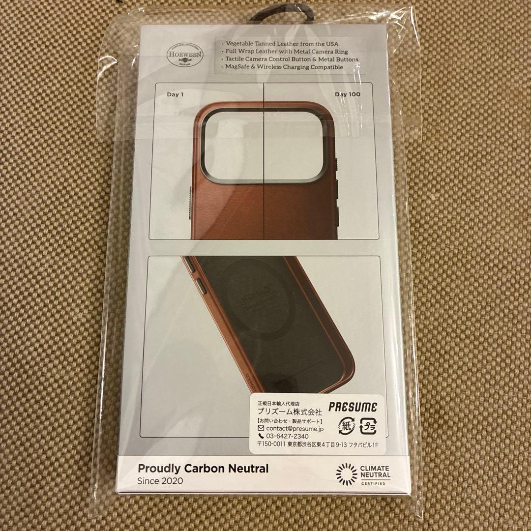 【新品未開封】NOMAD iPhone 17 Pro ブラウン