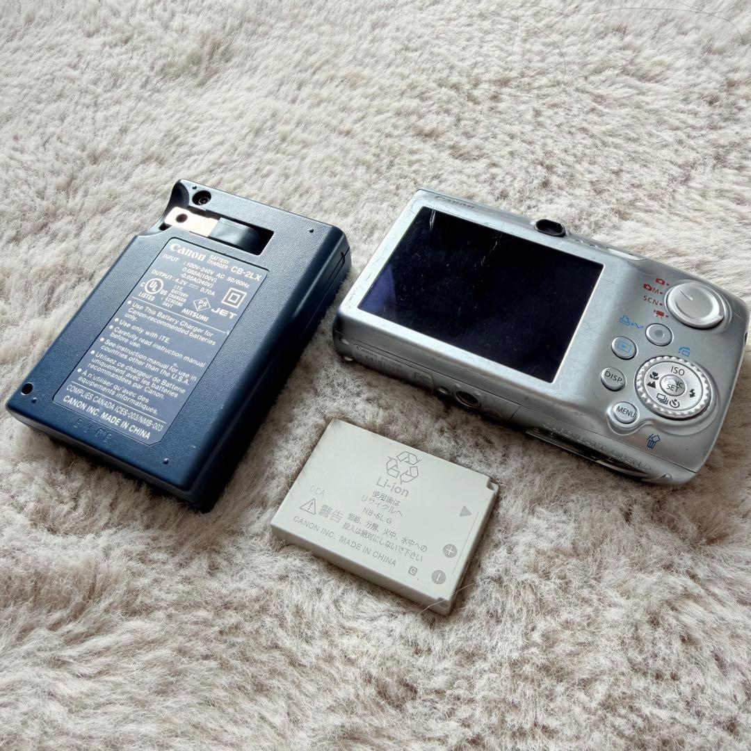 [動作確認済]Canon IXY DIGITAL 820 バッテリー充電器付き