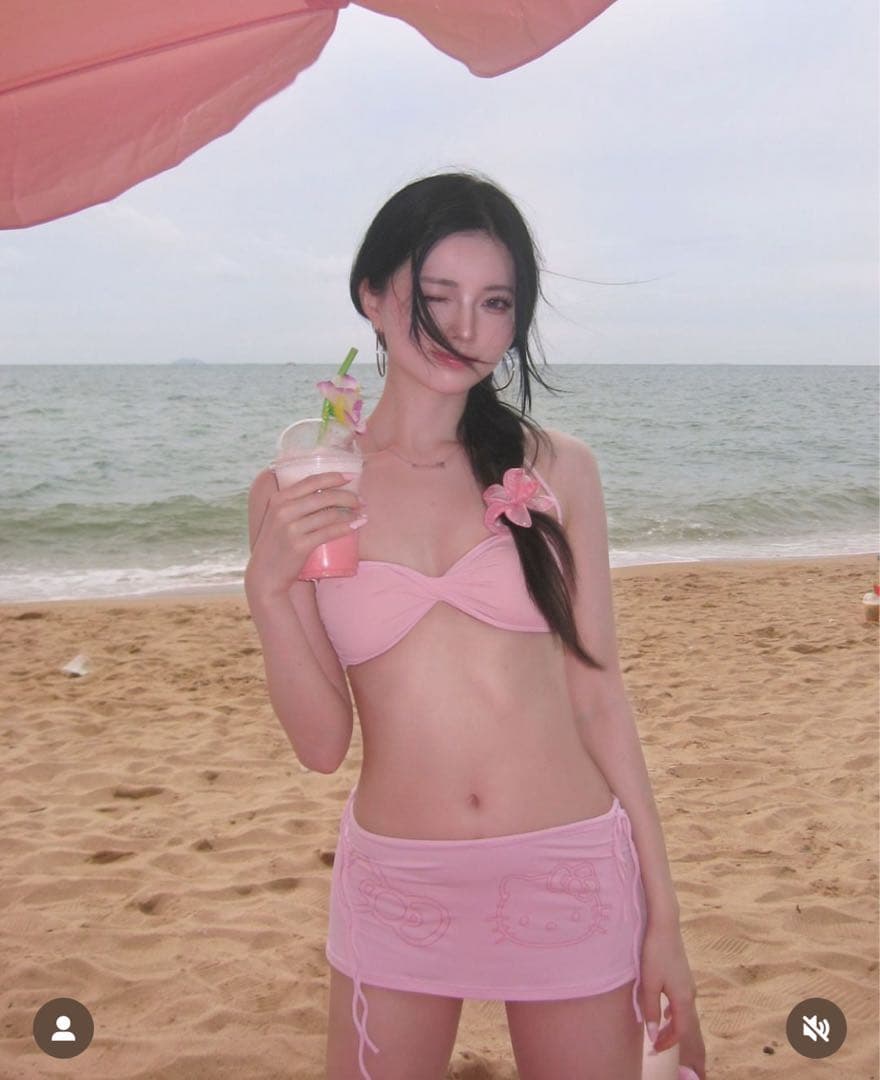 希少　新品　HELLO KITTY OPEN YY BIKINI ビキニ　水着