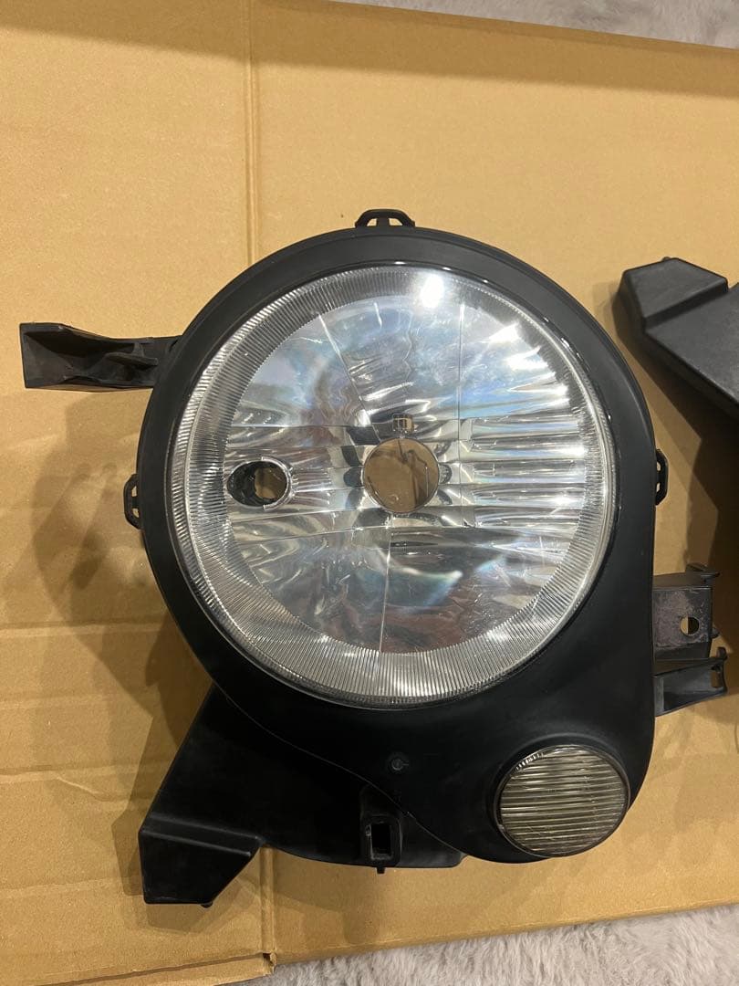 ラパン21s ss ヘッドライト2個セット　磨き上げ、コーティング済み