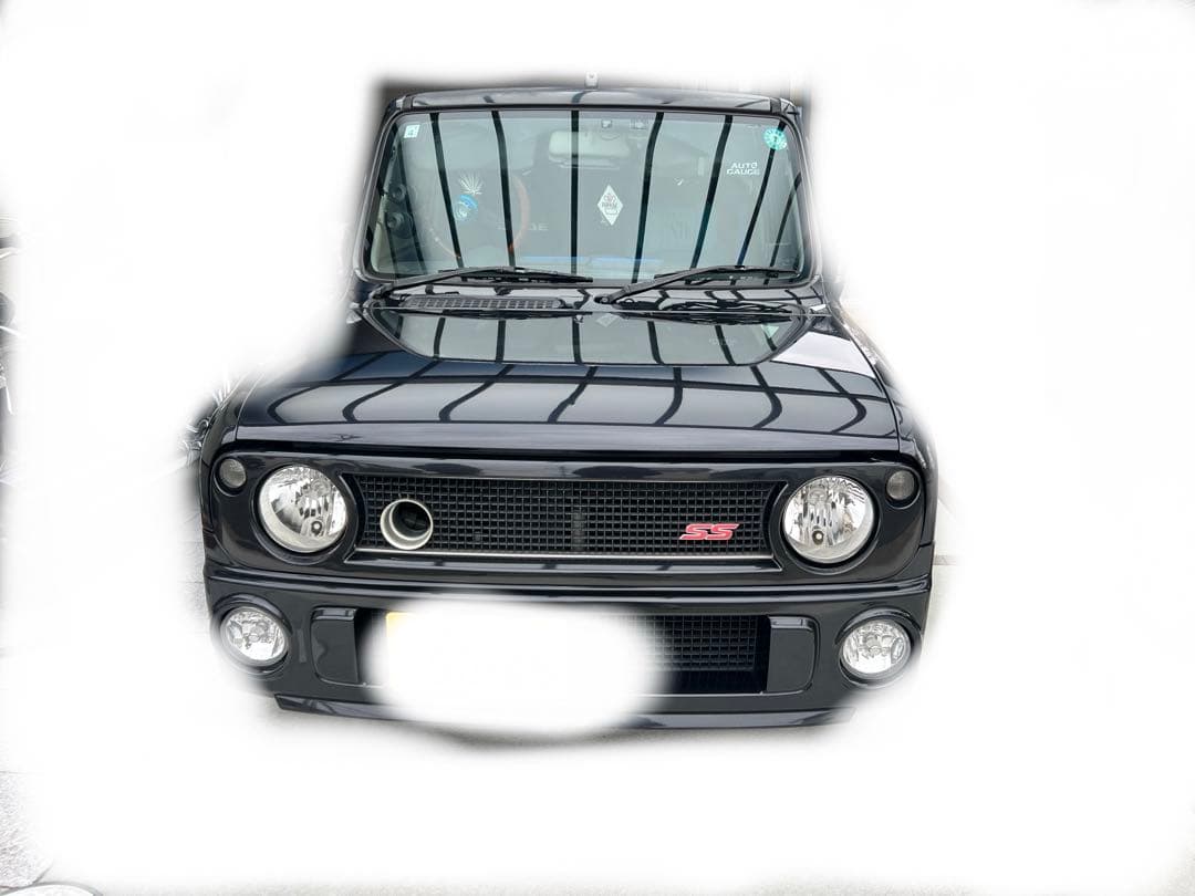 ラパン21s ss ヘッドライト2個セット　磨き上げ、コーティング済み