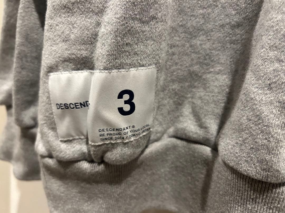 DESCENDANT　2024AW　STERN CREW NECK 3