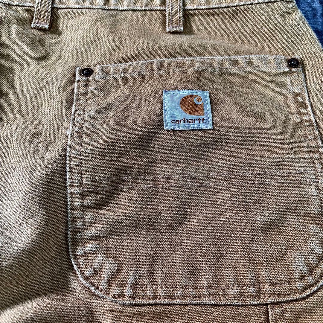 コメ欄セール！ビックシルエット 状態◎ ブラウンワークパンツ極太W40