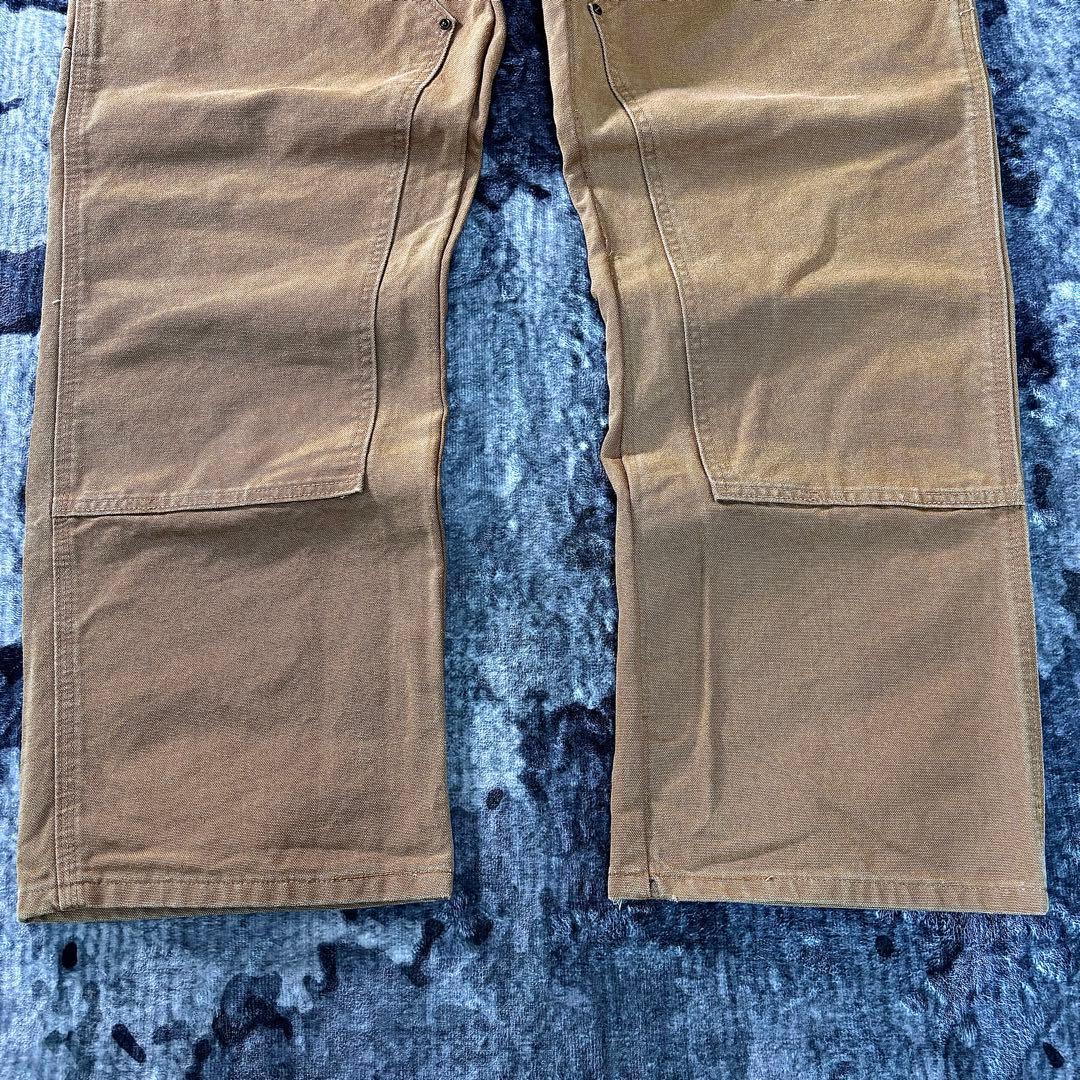 コメ欄セール！ビックシルエット 状態◎ ブラウンワークパンツ極太W40