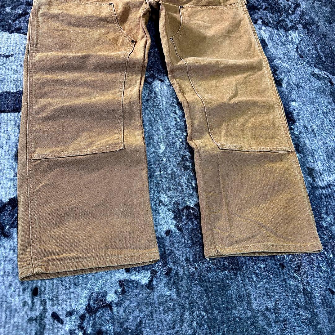 コメ欄セール！ビックシルエット 状態◎ ブラウンワークパンツ極太W40