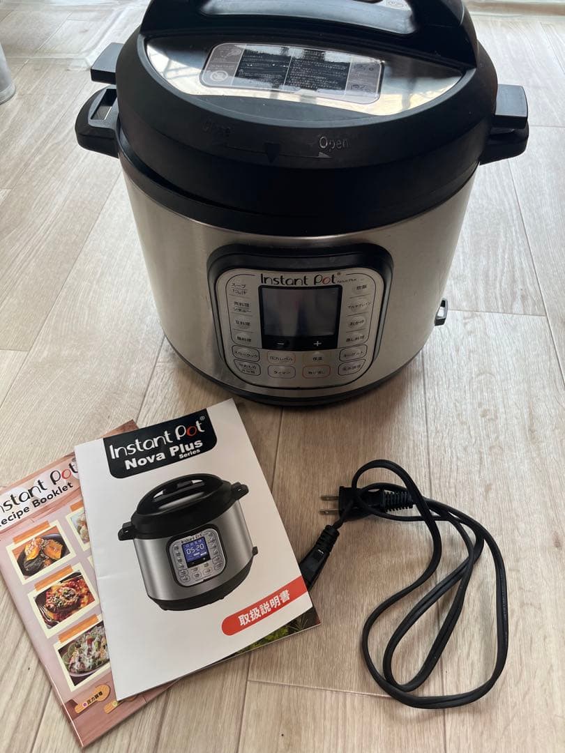 【美品】InstantPot Nova Plus 60 電気圧力鍋 5.7L
