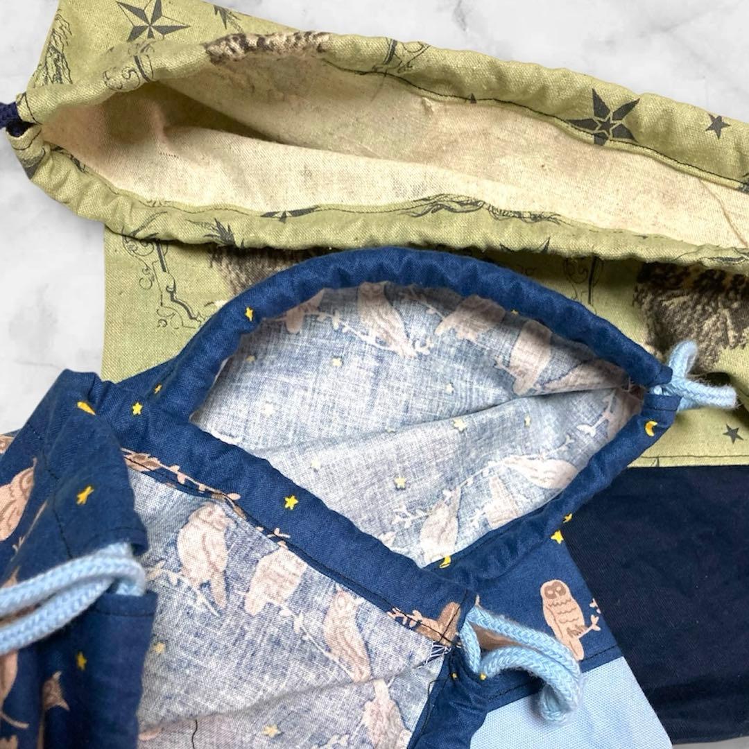 つみれ坊 ハンドメイド フクロウ 入学 入園 オーダー