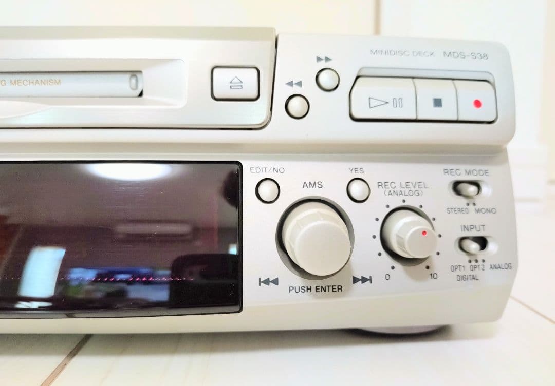 【希少】SONY ソニー MDデッキ MDS-S38 MD☆