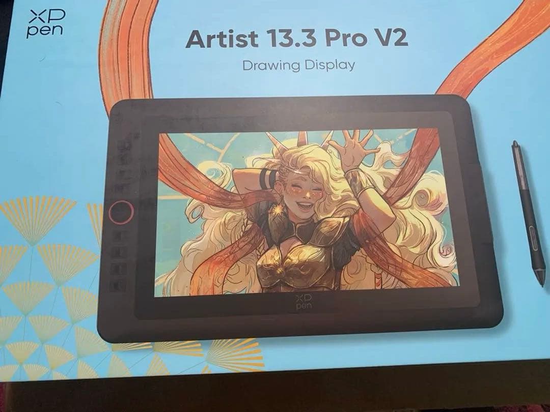 最終　xppen Artist 13.3 Pro V2 液晶ペンタブレット