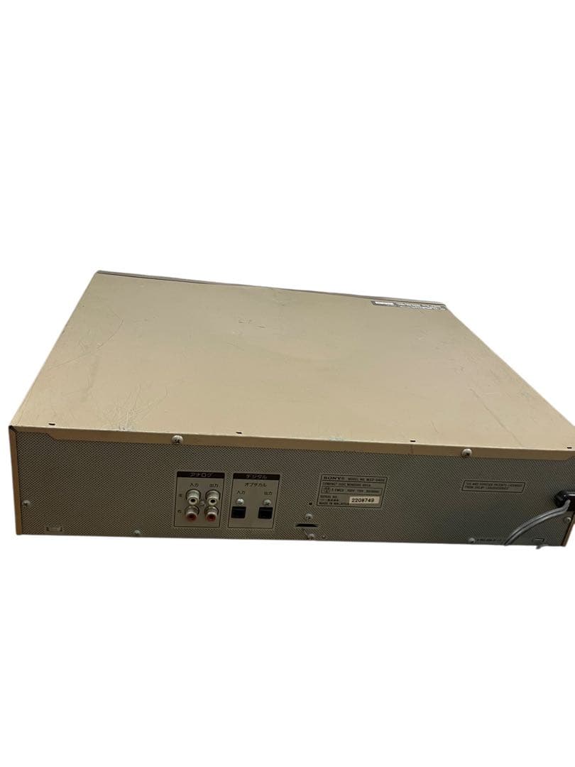 SONY CD MDデッキ MXD-D400 コンパクトディスク プレイヤー