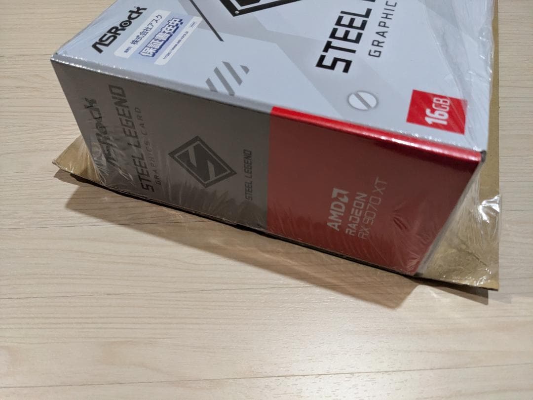 新品未開封 ASRock RX9070XT Steel Legend 16GB