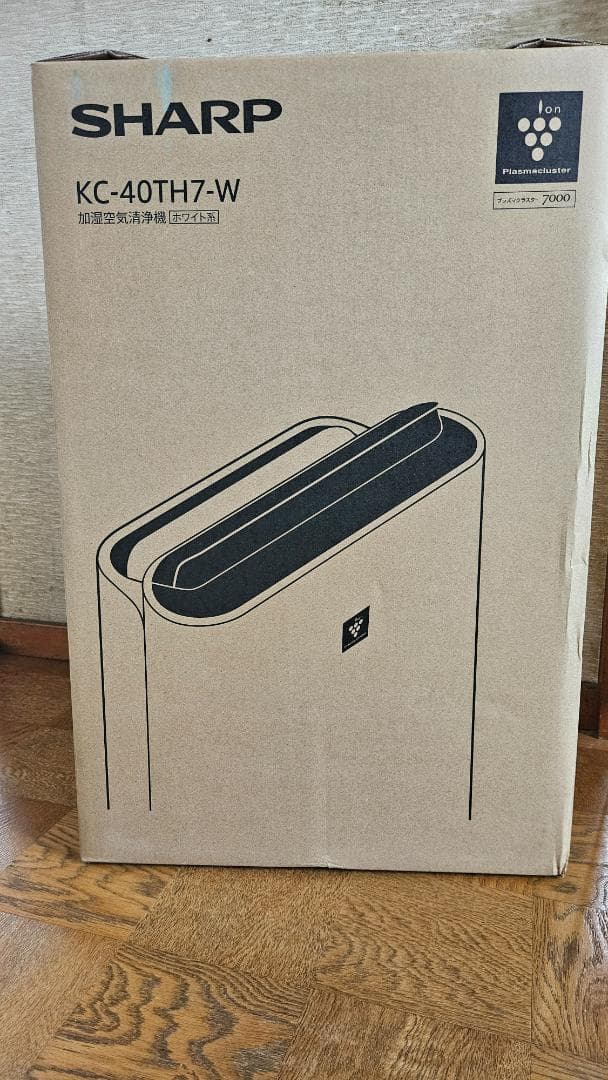 新品未使用　シャープ　加湿空気清浄機　KC-40TH7-W プラズマクラスター