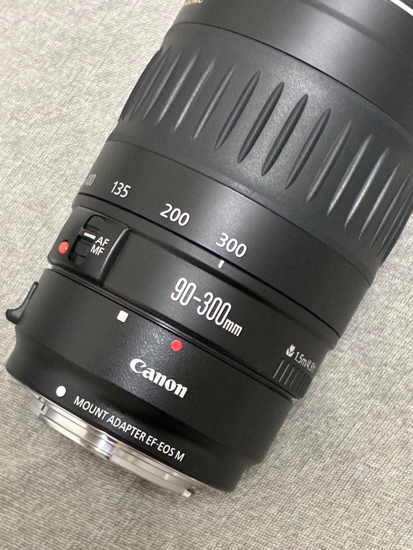 ⭐️美品⭐️Canon EF90-300 USM & EF-EOS M アダプター