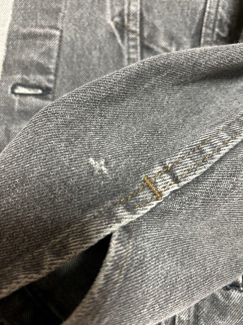 80s Levi’s 70506 0259 先染め　ブラック