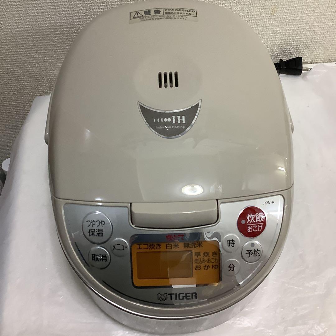 7669⑩TIGER IH 炊飯ジャー　炊きたてJKW-A100 5、5合炊き