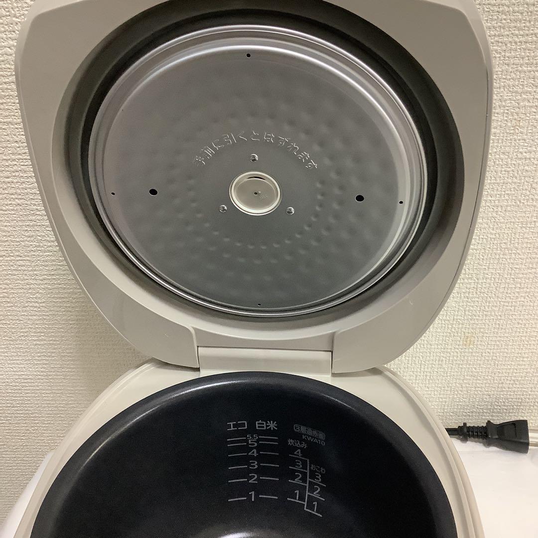 7669⑩TIGER IH 炊飯ジャー　炊きたてJKW-A100 5、5合炊き