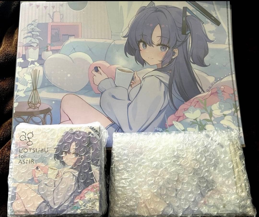 COTSUBU for ASMR ユウカ クリアファイル アクリルプレート c