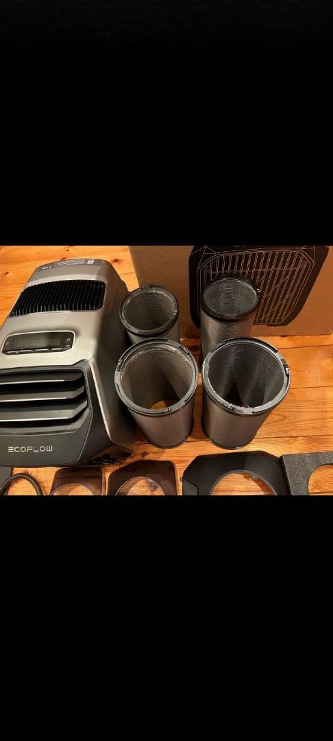 【超美品】エコフローwave2 EcoFlowポータブルエアコン　専用ダクト追加