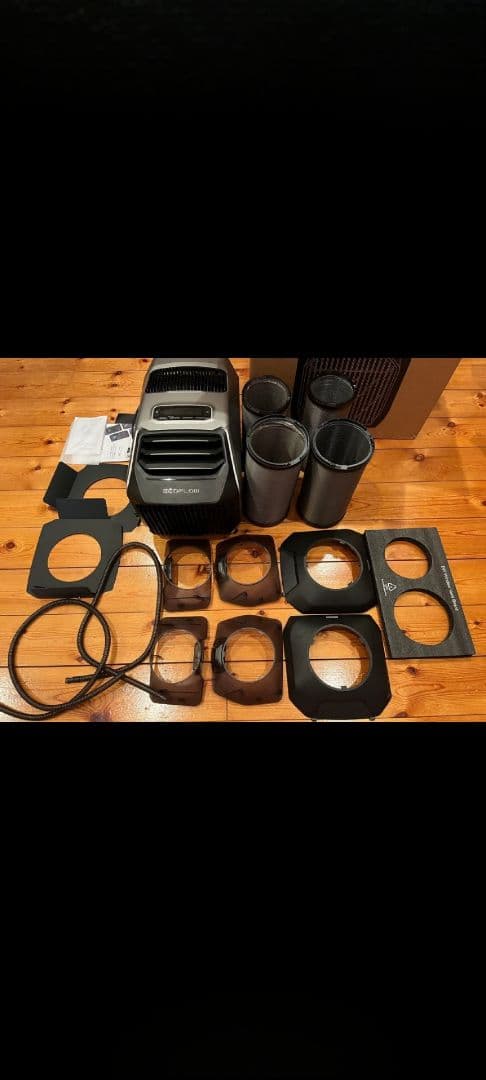 【超美品】エコフローwave2 EcoFlowポータブルエアコン　専用ダクト追加