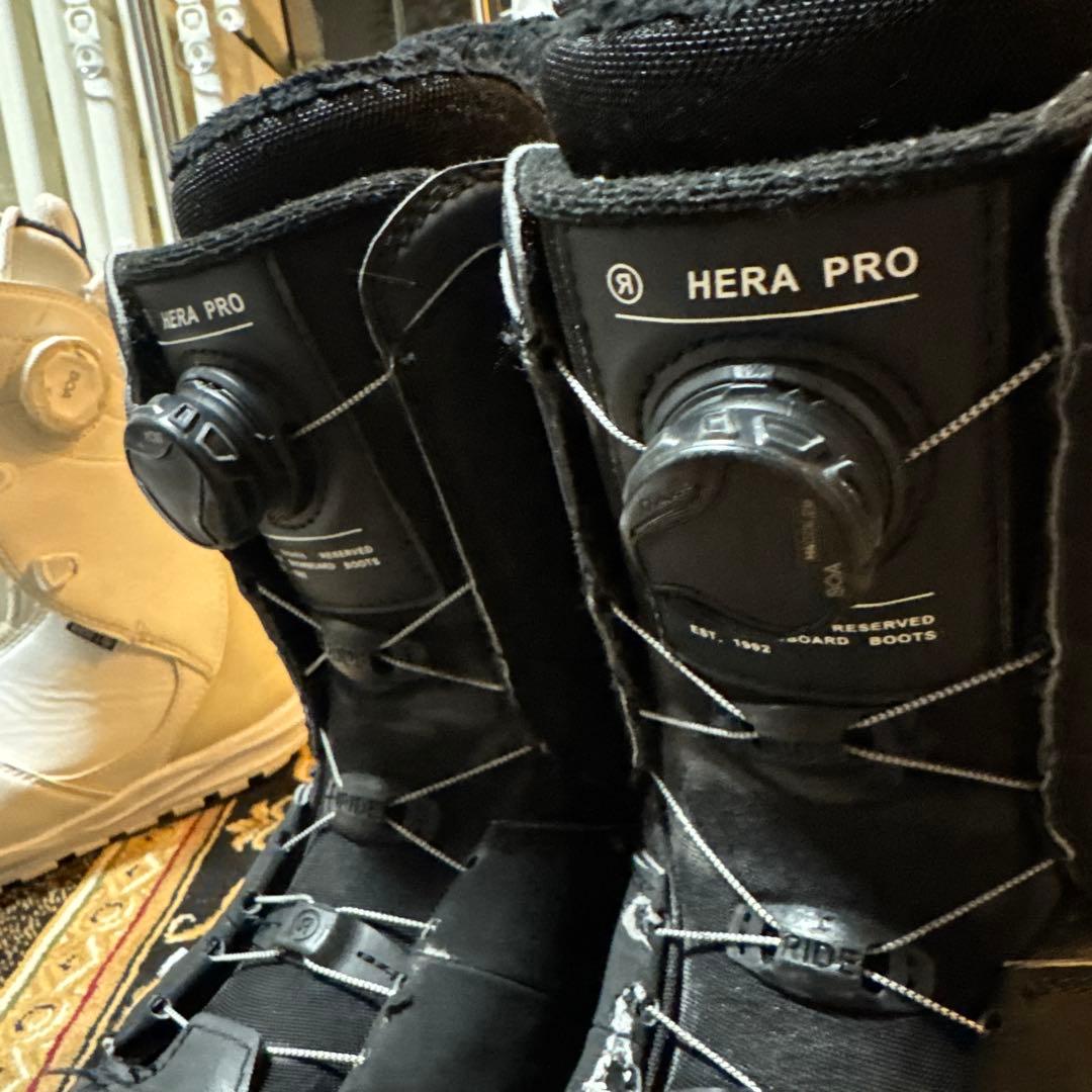Ride HERA PRO スノーボードブーツ ブラック 24cm