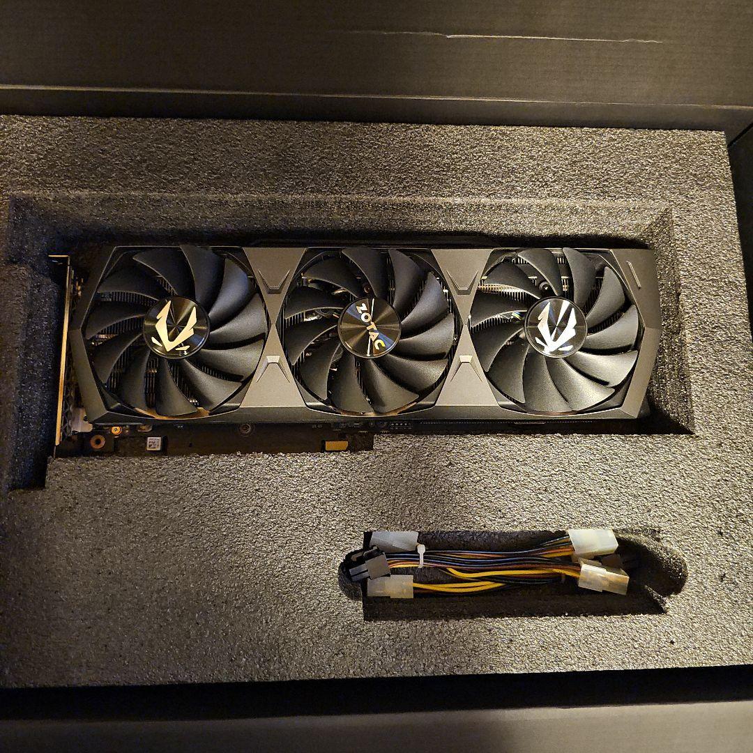 ZOTAC GAMING RTX3070Ti TRINITY OC 8Gモデル