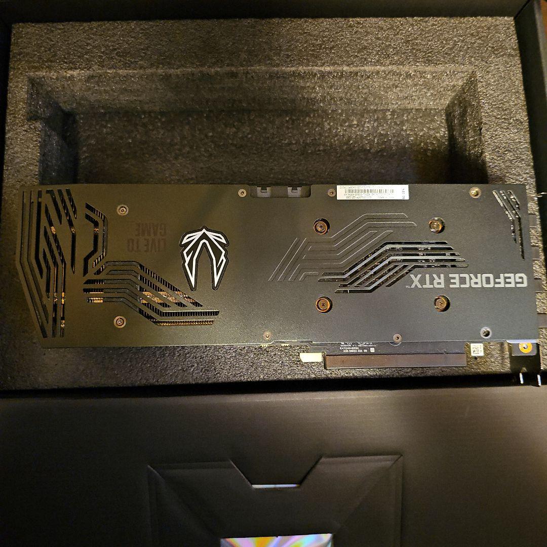 ZOTAC GAMING RTX3070Ti TRINITY OC 8Gモデル