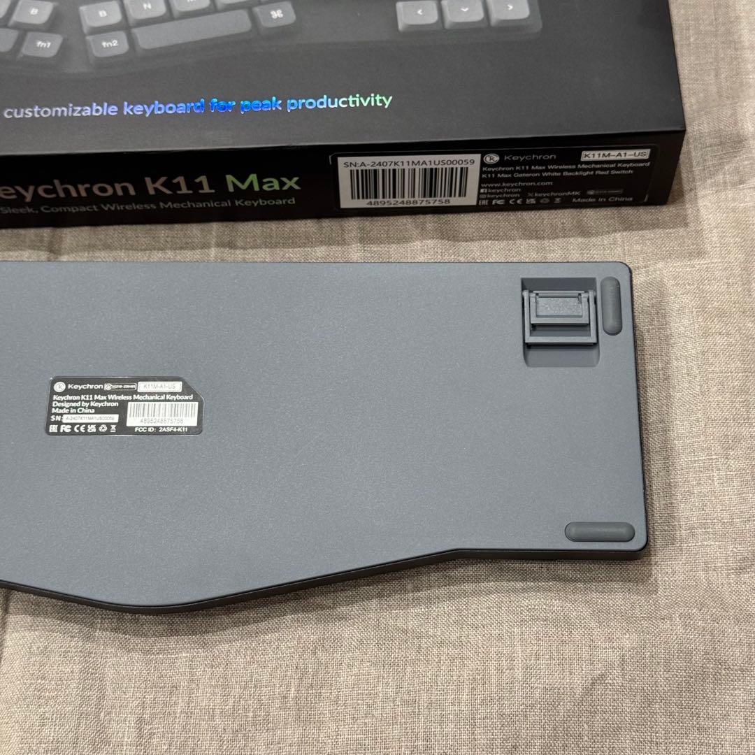 Keychron K11 Max Aliceレイアウト (US配列/赤軸)