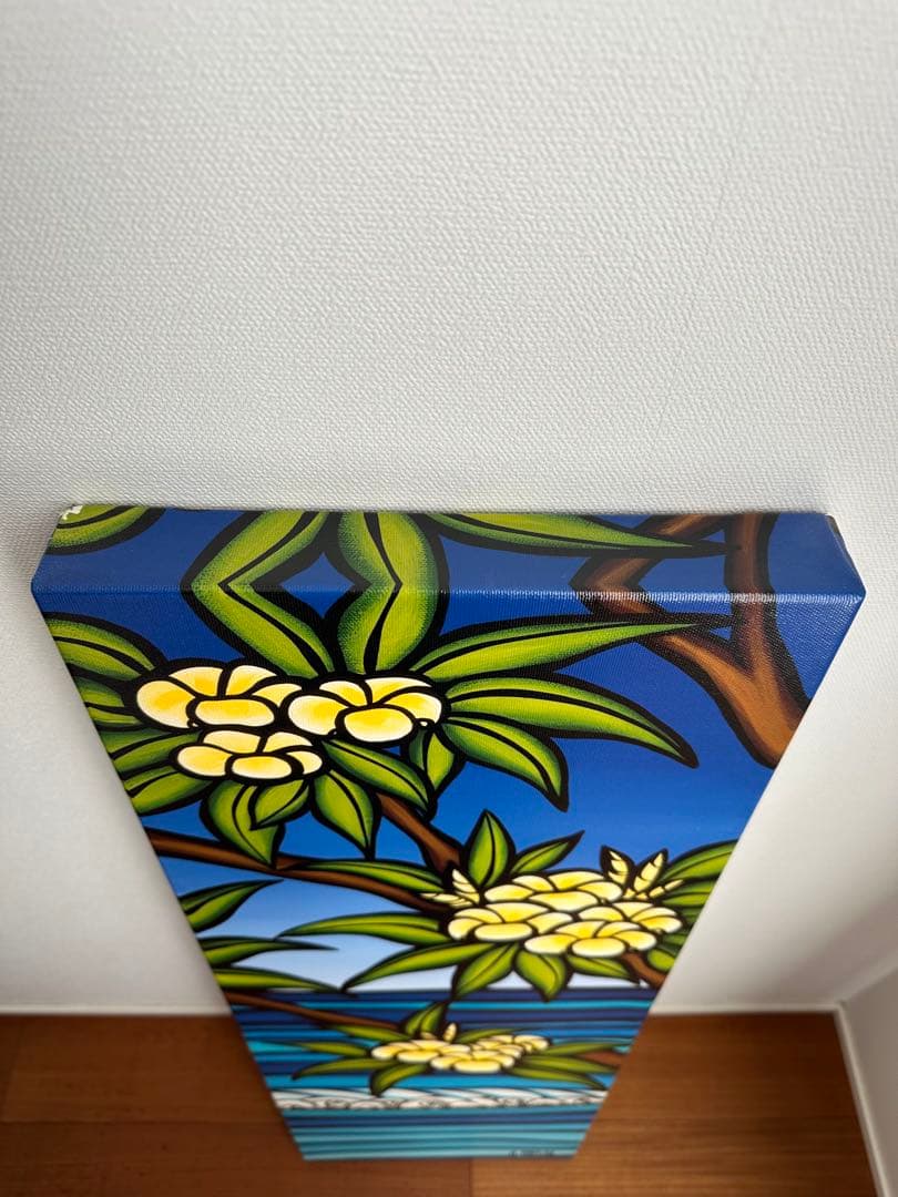 ヘザーブラウン　ジクレー　Yellow Plumeria