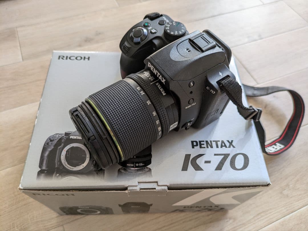 PENTAX K-70 レンズキット ブラック