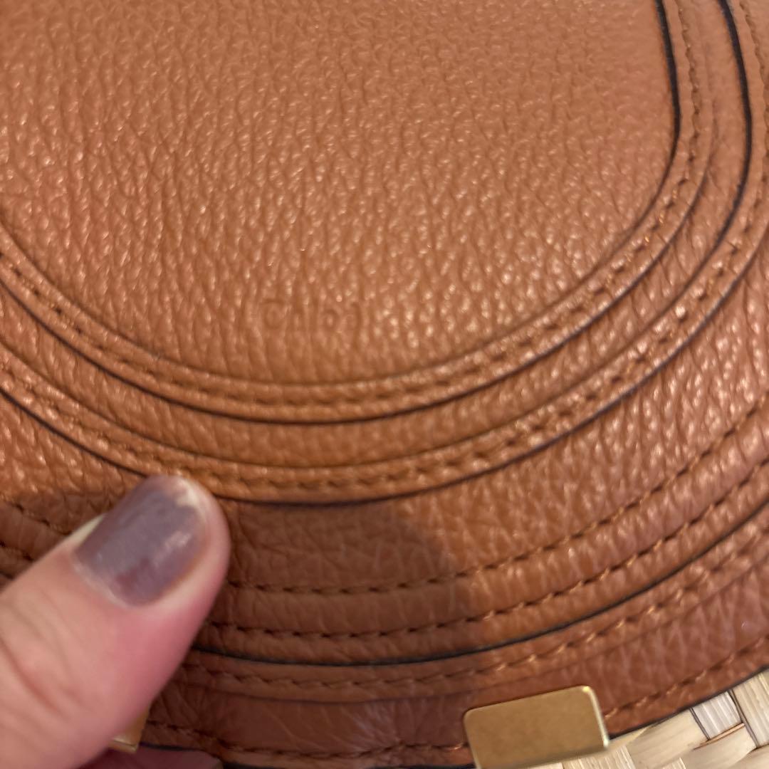 クロエ　かごバッグショルダー　美品