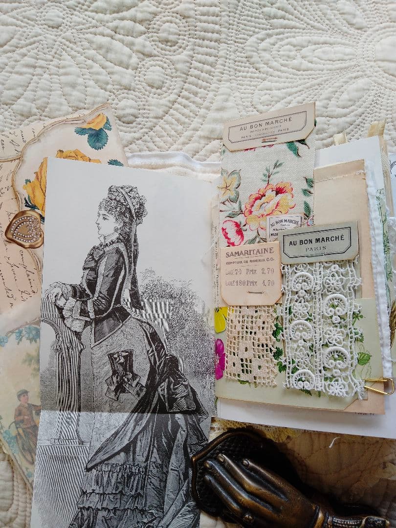 ヴィンテージ手作りジャーナル Old days 10