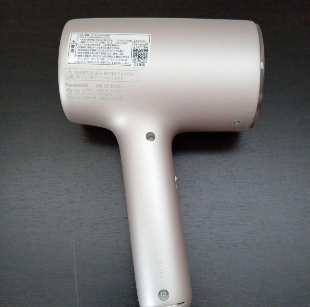 【美品】Panasonic ナノケア ヘアドライヤー EH-NA0J-P