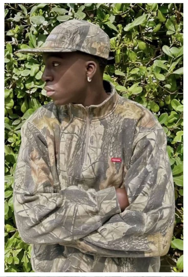 ジャケット・アウター Supreme Small Box Half Zip Pullover