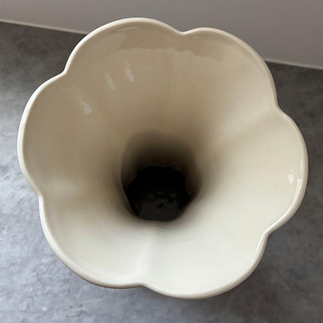 【新品•希少】ポーランド陶器 MANUFAKTURA 花瓶 高さ30cm ドット