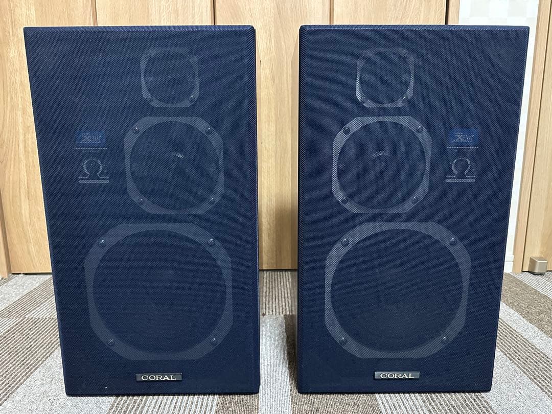 フルメンテナンス品　CORAL コーラル　スピーカー　X-Ⅲ 動作品