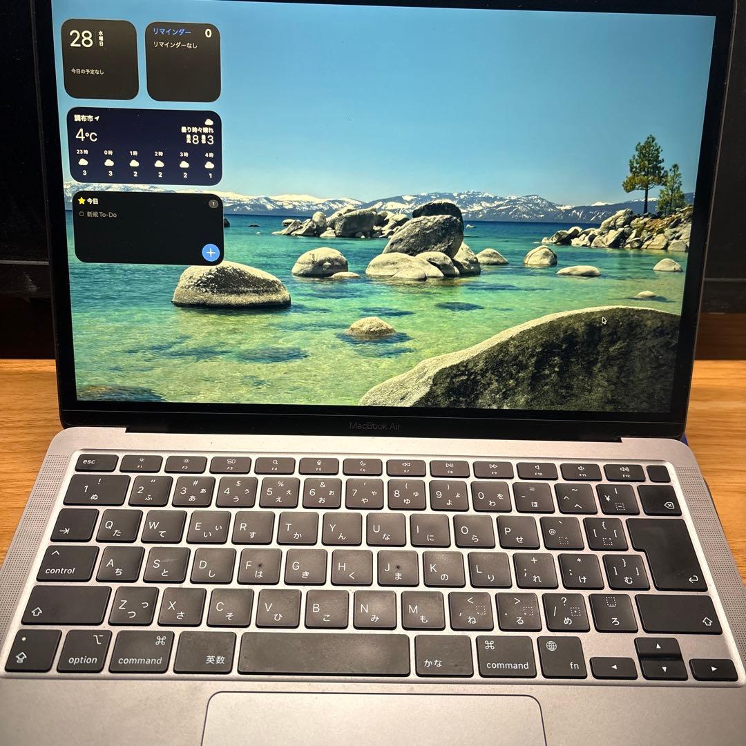 MacBook Air M1 2020 スペースグレイ 256GB